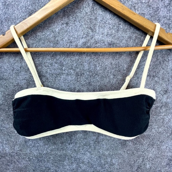 SAME LA Medium Faux Suede Bandeau Top - Picture 3 of 7